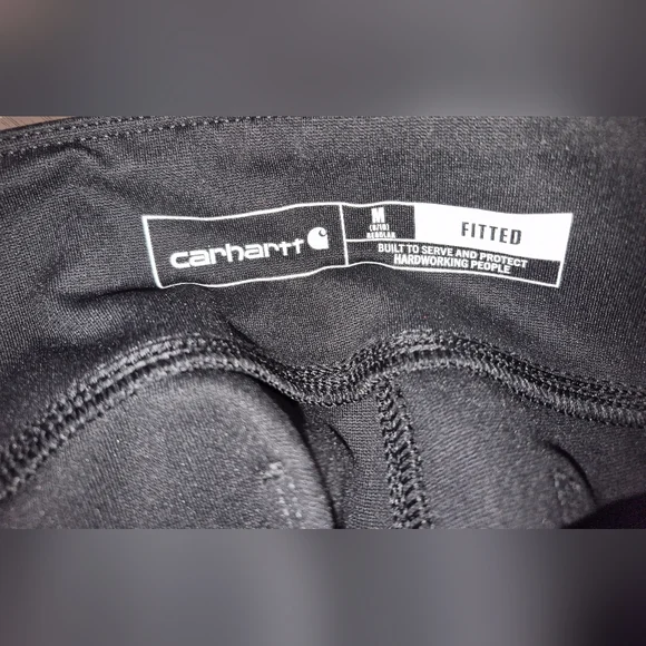 Carhartt Women's Force Fitted Midweight Utility Legging SIZE MEDIUM, Black - Picture 2 of 3